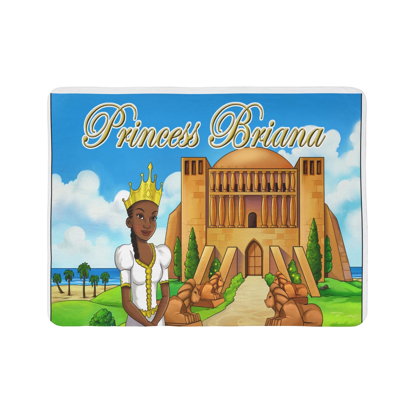 Princess Briana Fleece Sherpa Blanket 2 (Super Soft)