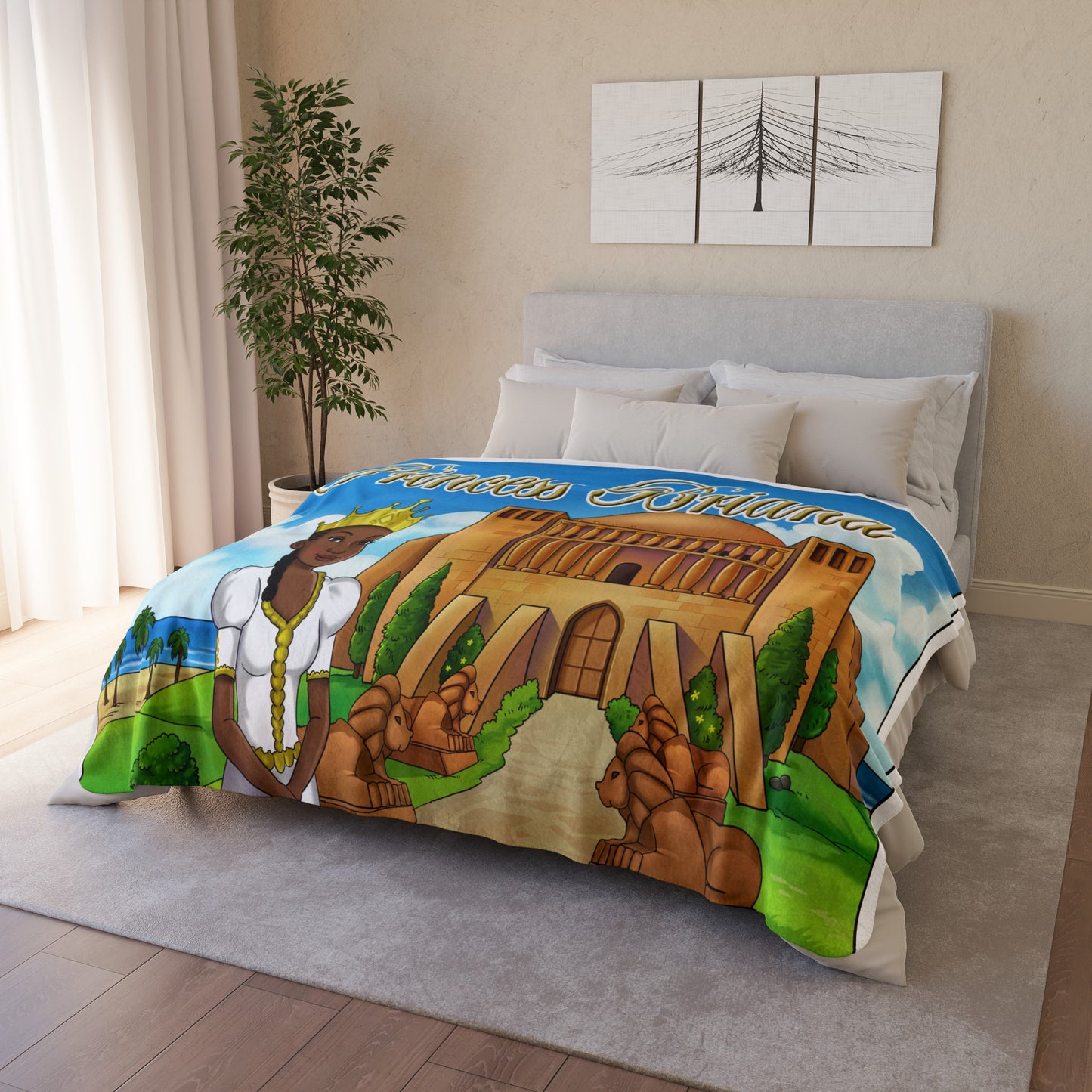 Princess Briana Fleece Sherpa Blanket 2 (Super Soft)