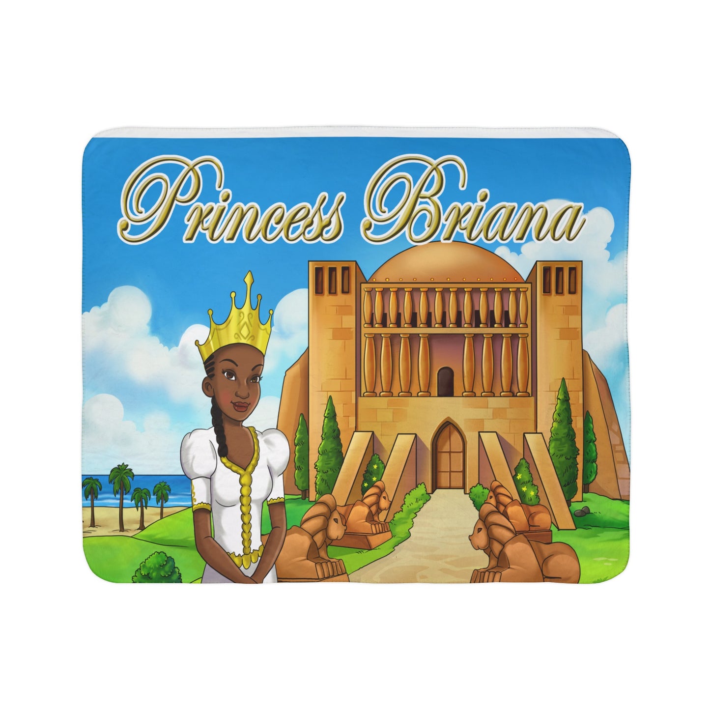 Princess Briana Fleece Sherpa Blanket 2 (Super Soft)