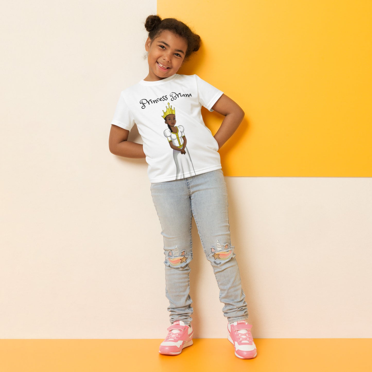 Princess Briana Kids crew neck t-shirt