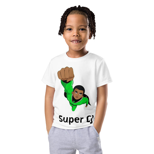 Super CJ Kids crew neck t-shirt